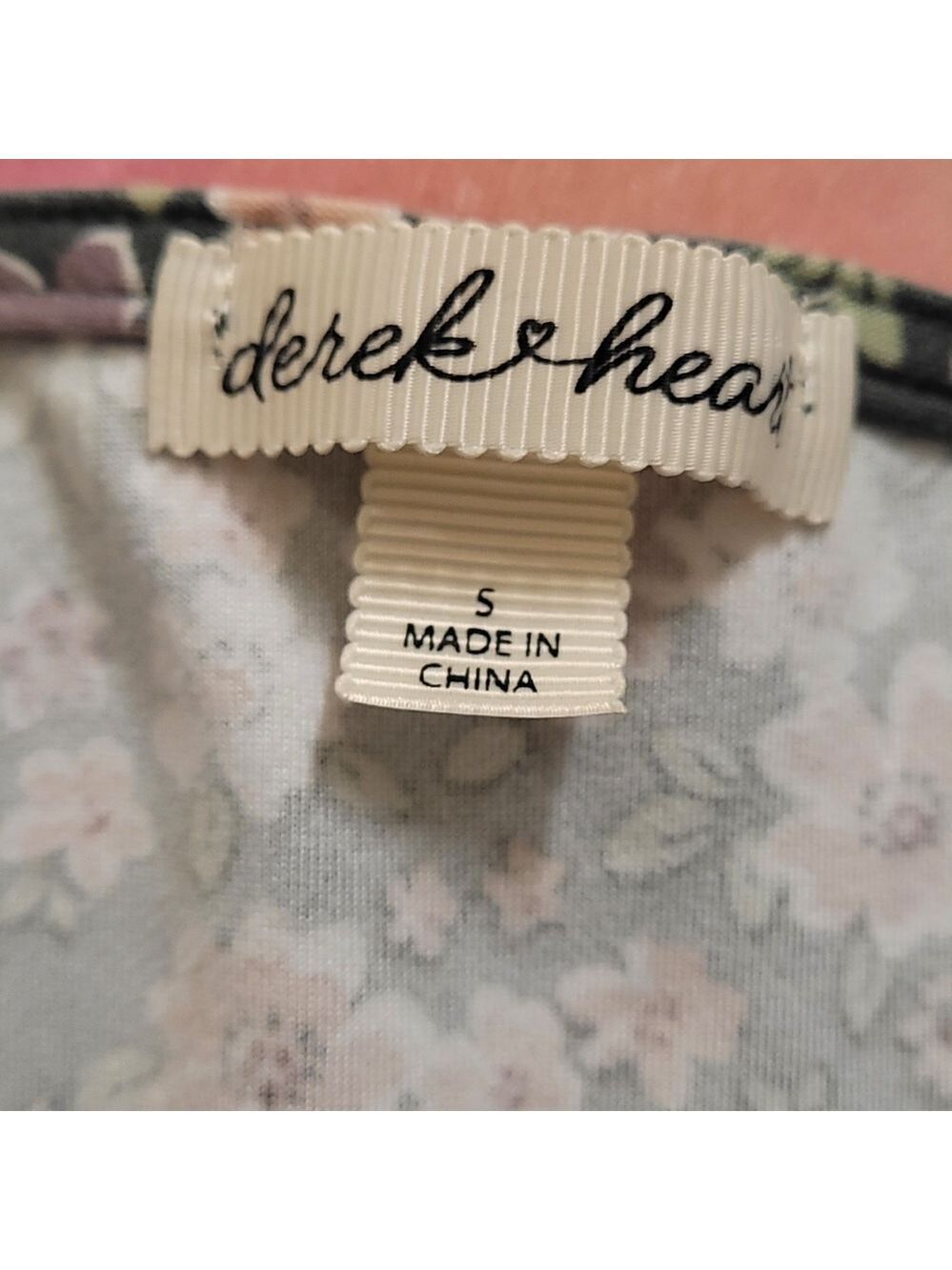 Derek Heart Pastel Floral Dress - Picture 5 of 8